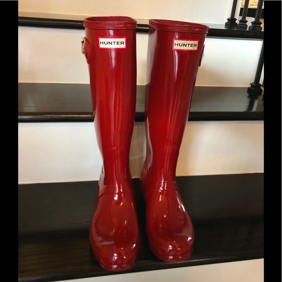 poshmark hunter rain boots